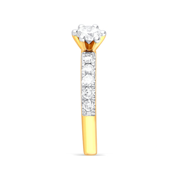 Forever Glow Solitaire Ring