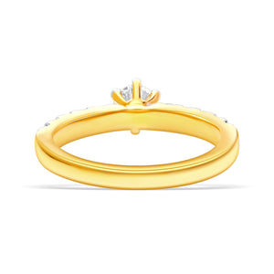Forever Glow Solitaire Ring