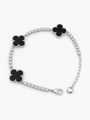 Noir Clover Bracelet