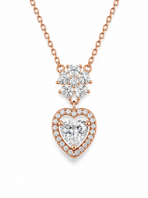 Bloom of Love Silver Pendant