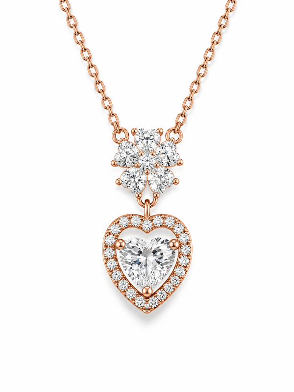 Bloom of Love Silver Pendant