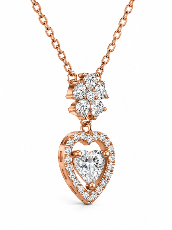 Bloom of Love Silver Pendant