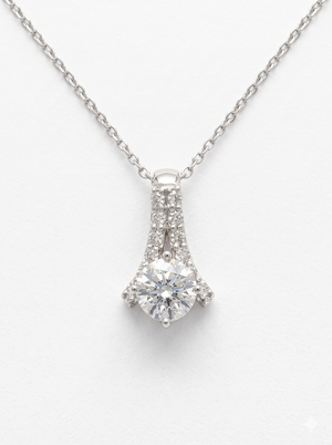 925 Silver Solitaire Pendant - Divine Solitaire
