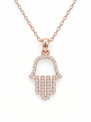Lucky Hamsa Charm Pendant