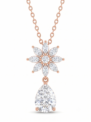 Daisy Drop Pendant